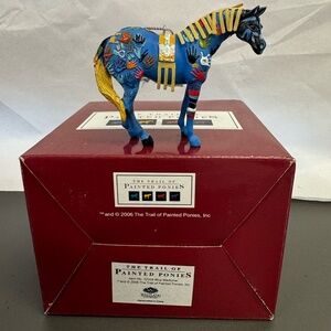2006 The Trail of Painted Ponies Ornament "Blue Medicine"